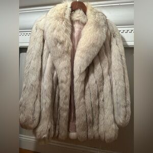 Elegant fur coat